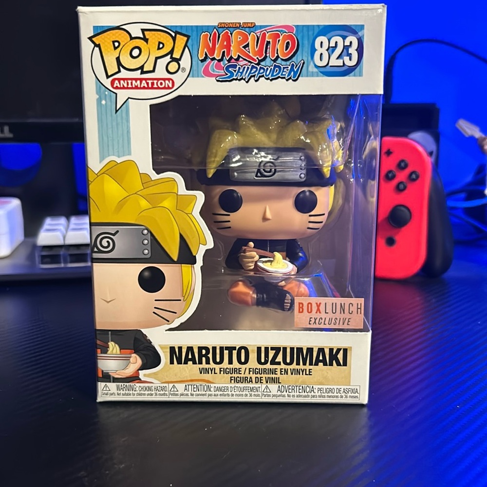 Naruto Uzumaki Naruto shippuden funko pop box lunch exclusive